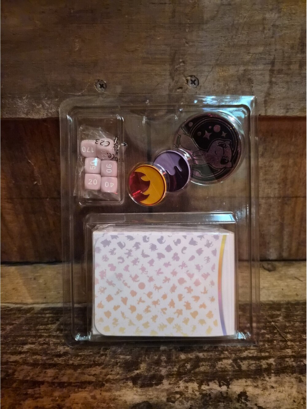 Pokemon TCG 151 UPC Coin/Dice/Damage Counter/DECK BOX Set